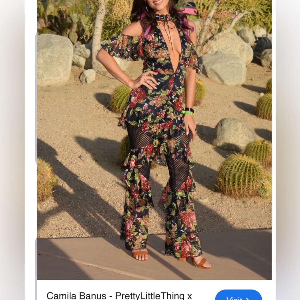 Boutique item! Floral Women's Jumpsuit
